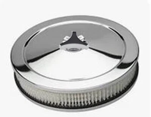 Air Cleaner Chrome 10 Inch for Small Block Chevy 283 327 350 383 400 Engines SBC - Picture 1 of 5