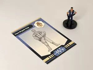Star Wars Miniature Accademia Jedi Brigata della Pace Teppista 35/40 con carta - Foto 1 di 2