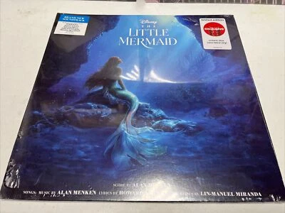 The Little Mermaid Soundtrack Exclusive Limited Oceanic Blue Colored Vinyl LP - Image 1 of 2