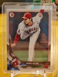 SHOHEI OHTANI 2018 TOPPS BOWMAN BASE ROOKIE CARD RC #49 DODGERS MLB CHAMP HOT!'^ - Picture 1 of 2