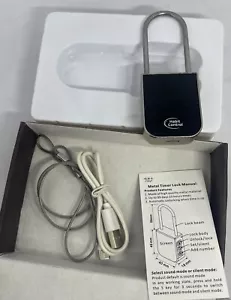 Control de hábitos 🔒 Candado inteligente con bloqueo de temporizador de metal se desbloquea solo cuando las veces 🆙 - Imagen 1 de 14