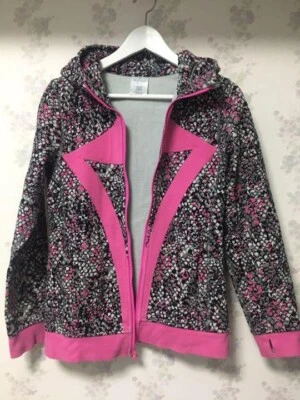 Chaqueta con Capucha Ivivva US14 Skate Tenis Multicolor Cremallera Completa Foto 1 de 3