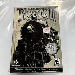 RAILROAD TYCOON II 2 PLATINUM PC Small Box - Unopened. New - Picture 1 of 4