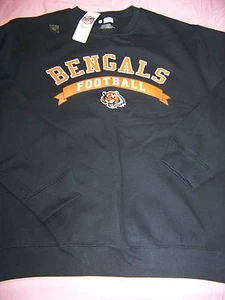 Sudadera Team Apparel Para Hombre Cincinatti Bengals Nueva con Etiquetas Grande - Imagen 1 de 2