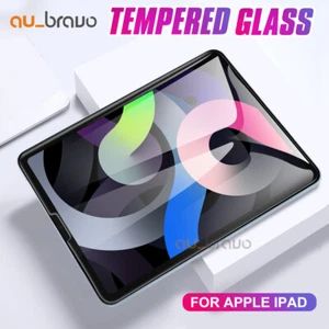 Tempered Glass Screen Protector for Apple iPad Pro iPad 11 10 9 8 7 6 5 Air Mini - Picture 1 of 29