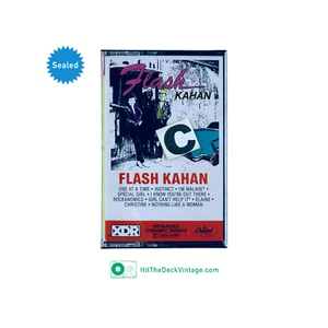 Flash Kahan - Self-Titled Cassette Tape (1985) XDR Pop Rock SEALED - Picture 1 of 3