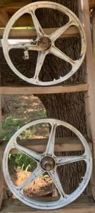 Vintage Lester Old School 20" Alloy Mag BMX Fahrrad Shimano Coaster Bike Laufradsatz - Bild 1 von 8