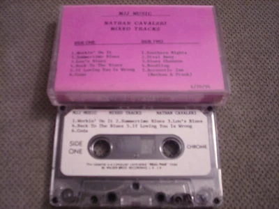 MEGA RARE PROMO Nathan Cavaleri CASSETTE TAPE blues Michael Jackson UNRELEASED ! - Image 1 of 2