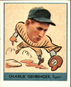 1938 Goudey Heads-Up '85 Reprints Baseball Card #241 Charley Gehringer
