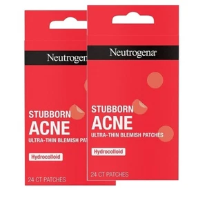 2er-Pack Neutrogena Sturborn Akne ultradünne Unreinheiten Patches - 24 Patches x 2 = 48 - Bild 1 von 2