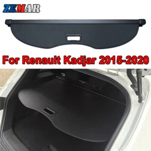 For Renault Kadjar 2015-2020 Retractable Trunk Cargo Cover Security Shield Shade - Picture 1 of 8