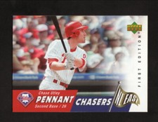 Chase Utley--Philadelphia Phillies--2007 Upper Deck 1st Edition Pennant Chasers