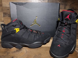 Las mejores ofertas en Jordan 6 Anillos Negro Rojo azufre | eBay