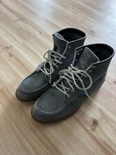 Red Wing 8143 Boots mock blue Mens US 8.5E EU41.5 Suede Leather from Japan Auth