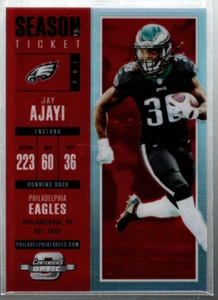 B3915- 2017 Panini Contenders Optic Red #84 Jay Ajayi /199 - NM-MT - Picture 1 of 2