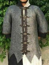 Flat Riveted With Washer Shirt Chainmail Half Sleeve Large Size Shirt Oiled