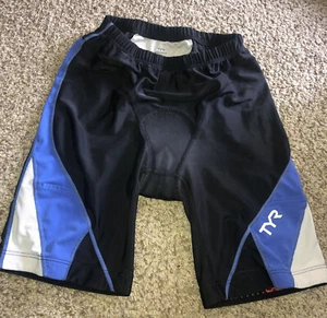 TYR Cycling Shorts Padded Size Large - Picture 1 of 5