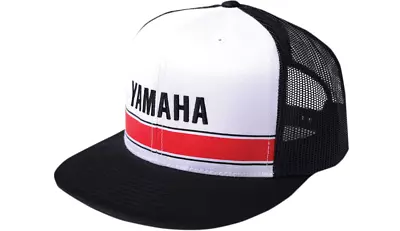 NEW FACTORY EFFEX 18-86300 Yamaha Vintage Snapback Hat-Black-ONE SIZE-MX/OFFROAD - Image 1 of 2