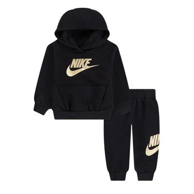 Nike Tuta da Neonati Club Fleece Nera Codice 66L135-G0G - Immagine 1 di 4