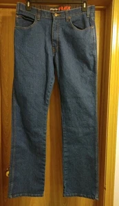 Dickies FLEX Regular Fit 5-Pocket Jeans Size 34x34 Dark Blue EXCELLENT CONDITION - Picture 1 of 6