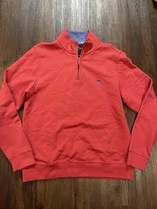 Brooks Brothers Long Sleeve 1/4 Zip Pullover Medium - Picture 1 of 5