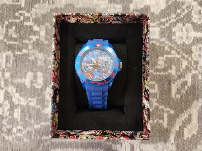 Ed Harady MH-CD 1666 Deep Blue Tone Quartz Analog Unisex Watch - Image 1 of 2