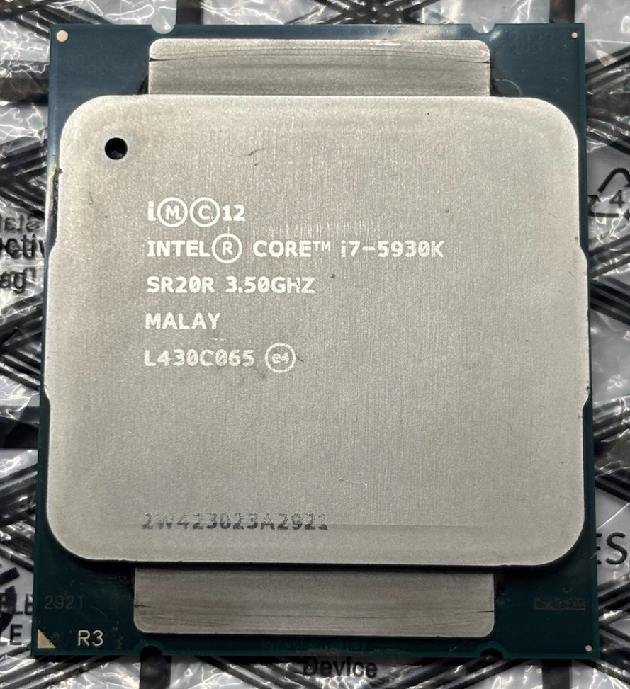 Intel Core i7-5930K Processor Model Computer Processors (CPUs) for