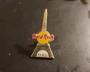 Hard Rock Cafe Pin~Paris Eiffel Tower Classic Logo pin - Imagen 1 de 2