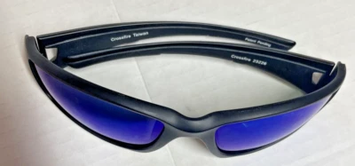 CrossFire 23226 Cumulus Blue Mirror Safety Glasses Work Sport Eyewear Sunglasses - Image 1 of 4