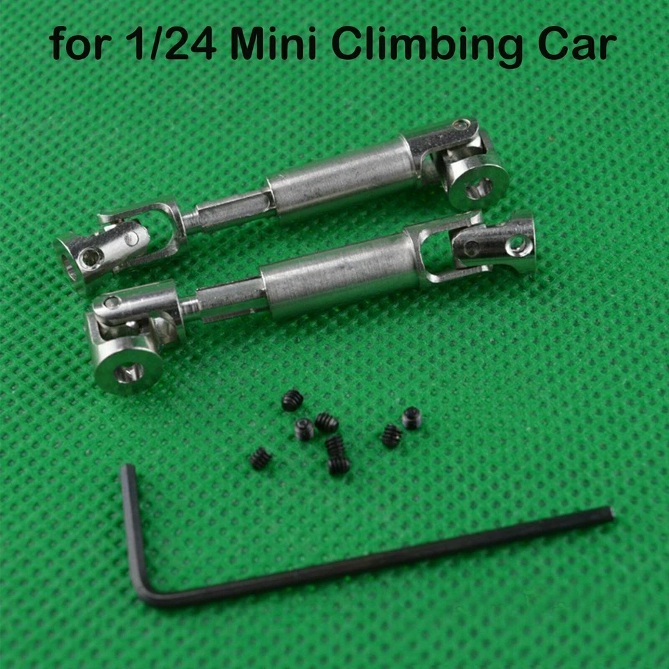 2pcs Antriebswelle Drive Shaft Drive Shaft für 1/24 Mini RC Auto Crawler - Bild 1 von 1