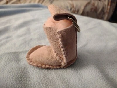 1 de Ugg Bota Llavero Australia Mini Zapato, Rosa Foto 1 de 4