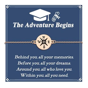 Graduation Bracelet Gifts for Her, Gifts for College Students Girls Gifts Ideas - Picture 1 of 6