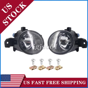 For 2007-2017 Nissan Altima Fog Lights Assembly Halogen Clear Lens Left+Right US - Picture 1 of 11