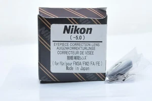 New Nikon Eyepiece Correction Lens -5.0D diopter F F2 F3 FM FM2 FA FE2 FM2 FM3A - Picture 1 of 1