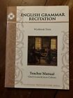 English Grammar Recitation Wb Iii Teacher Guide Memoria Press Lowe & Cothran