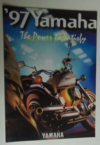 Yamaha Motorrad Full Line Up 1997 Verkaufsprospekt Programm Die Kraft zum Zufriedenstellen - Bild 1 von 1