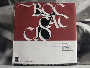 Albertazzi / Buazzelli / Giacobbe / Languasco - Boccaccio - LP Nuevo Cover: VG - Imagen 1 de 1