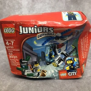LEGO Juniors Polizei Hubschrauber Jagd 10720 Box beschädigt - ungeöffnet - Bild 1 von 7