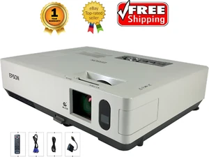 Epson PowerLite 1810P 3LCD Projector XGA 3500 Lumens 1080i HDMI-adapter bundle - Picture 1 of 7