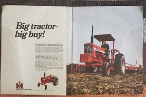 Pubblicità trattore International Harvester 826 vintage 1970 - Foto 1 di 3