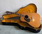 Lh Mountain Folk W400d By Hayashi Gakki Mid 70S Natural And Hard Case Made In Japan