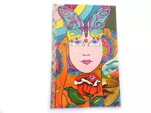 Notizheft Schreibheft Heft Schulheft Miniblings Handarbeit Hippie - Picture 1 of 4