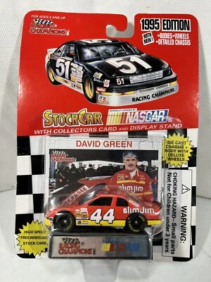 Coche de Colección Racing Champions Nascar David Verde Stock 1/64 Die Cast Edición 1995 Foto 1 de 4