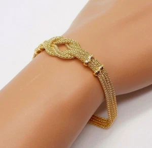 9K Gold Bracelet • Unoaerre Brand • reserved for those who want to save! :-) - Picture 1 of 20