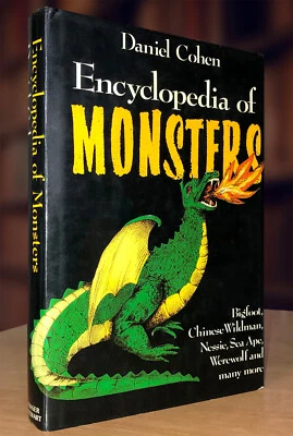 Encyclopedia of Monsters: Bigfoot, Chinese Wildman... by Daniel Cohen (1989 HC) - Image 1 of 3