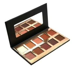 Crown Pro Eyeshadow Palette 10 Colors Fuego Collection/ Warm Tones - Picture 1 of 8