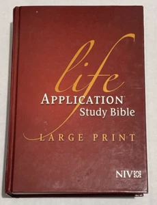 NIV Lebensanwendung Studienbibel zweite Auflage Großdruck HC - Bild 1 von 7