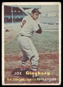 1957 Topps #236 Joe Ginsberg - Picture 1 of 2