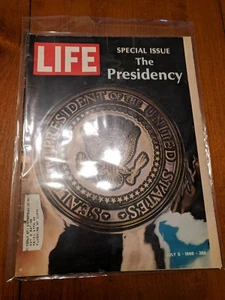 July 5, 1968 LIFE MAGAZINE~ Special Issue The Presidency, ARCHIVAL BAG INCLUDED! - Bild 1 von 8