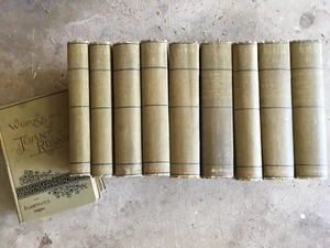 Works of John Ruskin 11 Volumes 1885 - Picture 1 of 1
